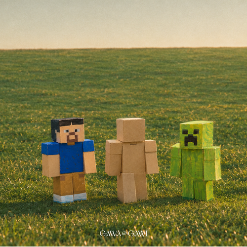 GAWI Create: Minecraft Coin Bank