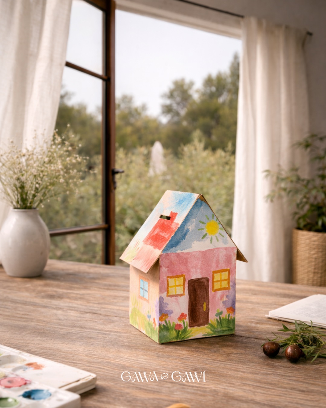 GAWI Mamoru: LITTLE HOUSE OF DREAMS Coin Bank